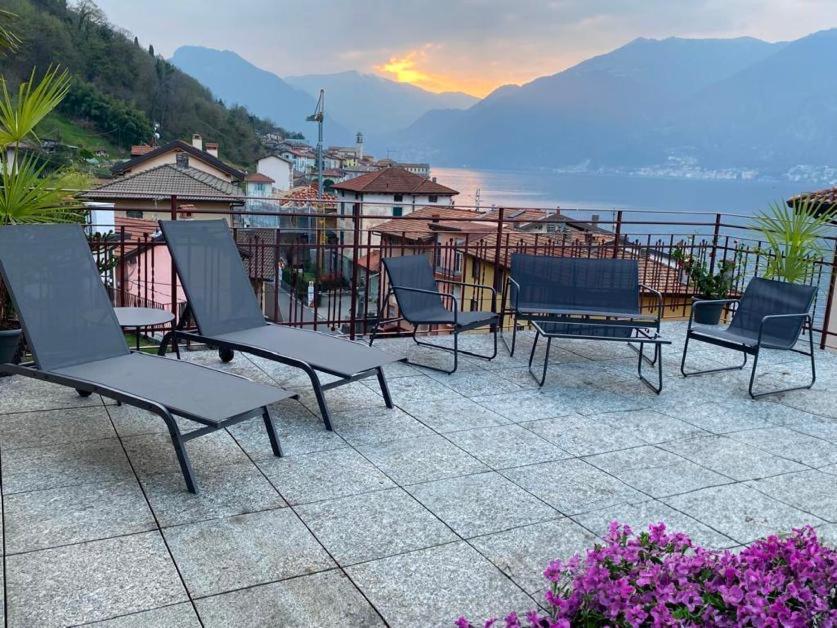 Tiziana Lake Como View Terraces Apartment เลซเซโน ภายนอก รูปภาพ